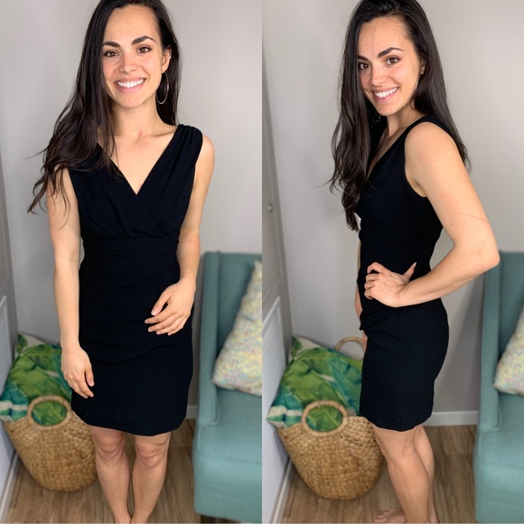 Nicole Miller Dresses & Skirts - Nicole Miller Low Back Black Cocktail Dress